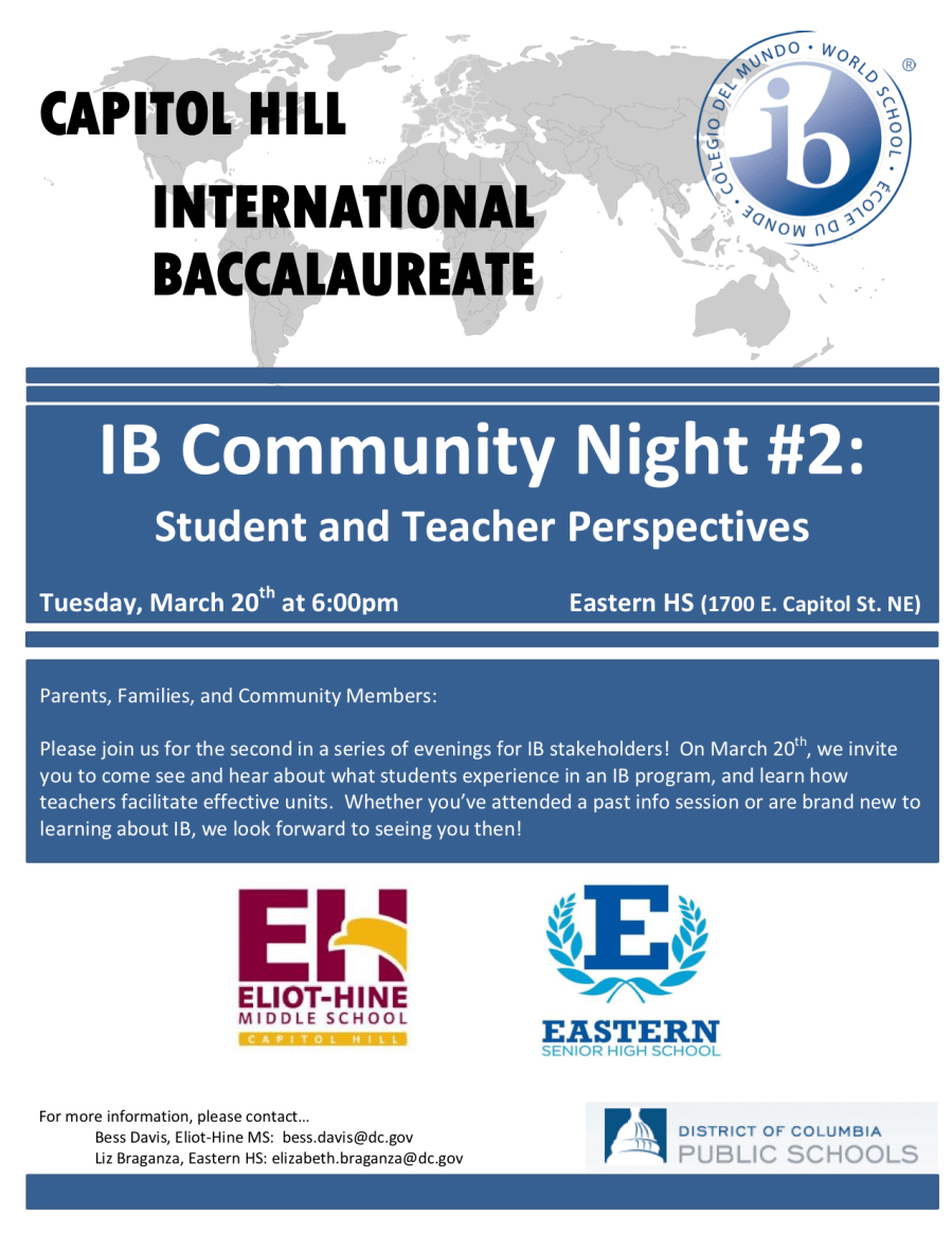 IB Community Night Flier #2